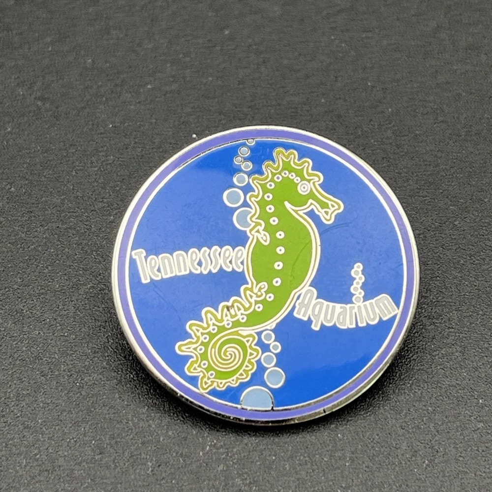 Tennessee Aquarium Seahorse Lapel Hat Pin